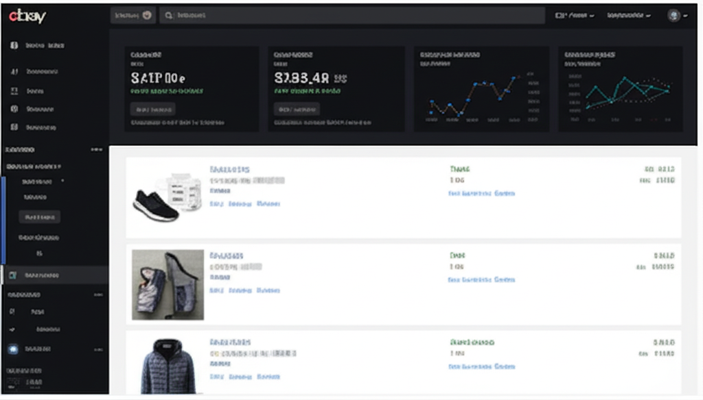 eBay seller dashboard