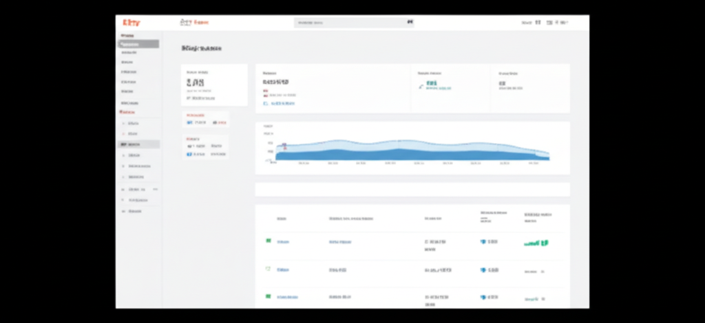 Etsy shop dashboard